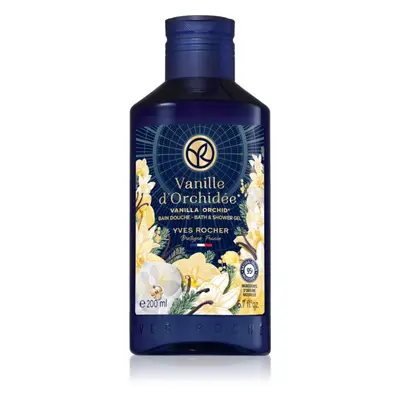 Yves Rocher NOEL 2024 tusoló- és fürdőgél Vanilla Orchid 200 ml