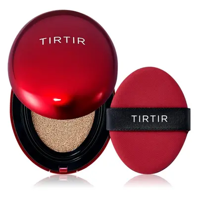 TIRTIR Mask Fit Red Cushion Mini tartós alapozó sminkszivaccsal árnyalat 21W Natural Ivory 4.5 g