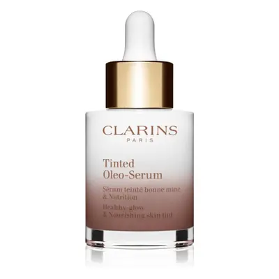 Clarins Tinted Oleo-Serum olajos szérum egységesíti a bőrszín tónusait árnyalat 09 30 ml