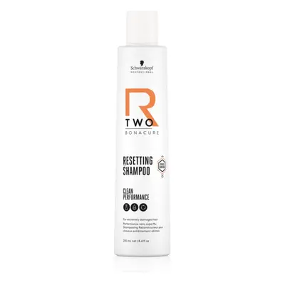 Schwarzkopf Professional Bonacure R-TWO Resetting Shampoo sampon a nagyon károsult hajra 250 ml