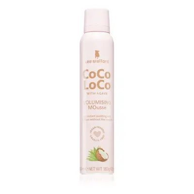 Lee Stafford CoCo LoCo Agave luxus térfogatnövelő hab finom és lesimuló hajra 200 ml