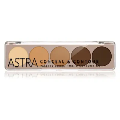 Astra Make-up Palette Conceal & Contour korrektor paletta 6,5 g