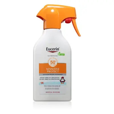 Eucerin Sensitive Protect gyermek spray a napozáshoz SPF 50+ 250 ml