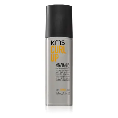 KMS Curl Up Control Creme hajformázó krém hullámos hajra 150 ml