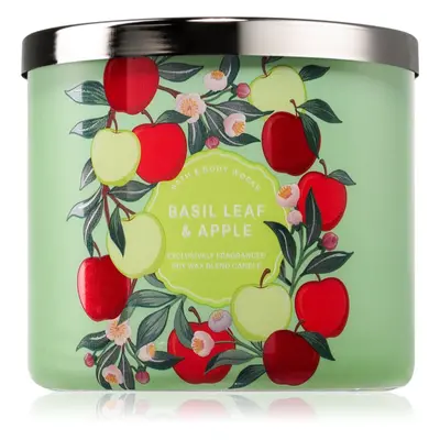 Bath & Body Works Basil Leaf & Apple illatgyertya 411 g