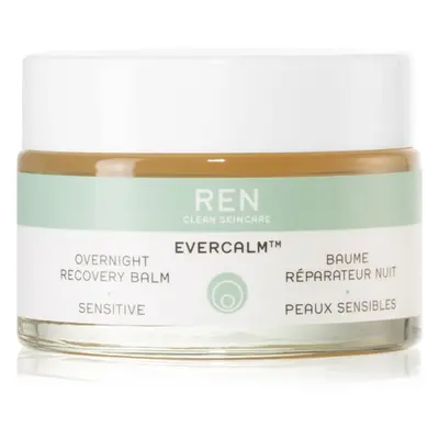 REN Evercalm Overnight Recovery Balm éjszakai megújító krém az érzékeny arcbőrre 30 ml