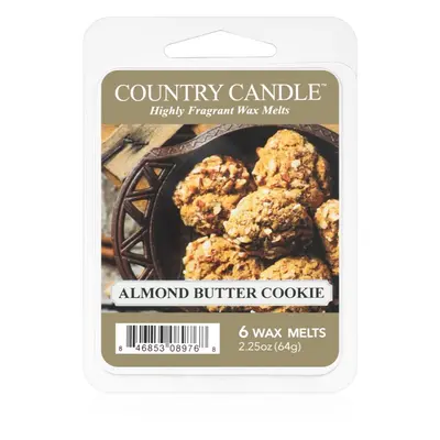 Country Candle Almond Butter Cookies illatos viasz aromalámpába 64 g