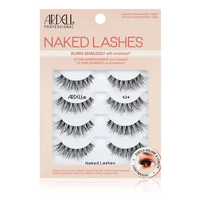 Ardell Naked Lashes Multipack ragasztható műszempilla nagy csomagolás típus 424