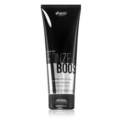 BPerfect Bronze Boost Instant Matte Tan önbarnító krém testre és arcra 100 ml