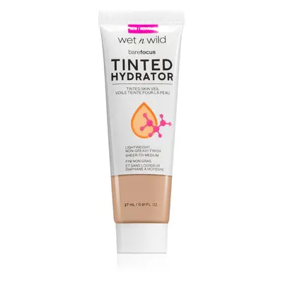 Wet n Wild Bare Focus Tinted Hydrator tonizáló fluid amely egységesíti a bőr tónusait árnyalat L