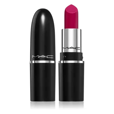 MAC Cosmetics MACximal Sleek Satin Lipstick Mini selyem rúzs a tökéletes küllemért árnyalat REBE