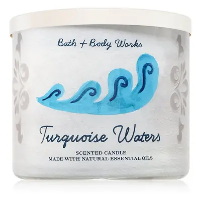 Bath & Body Works Turquoise Waters illatgyertya 411 g