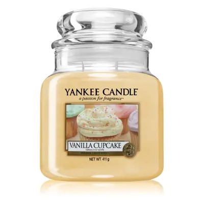 Yankee Candle Vanilla Cupcake illatgyertya Classic közepes méret 411 g