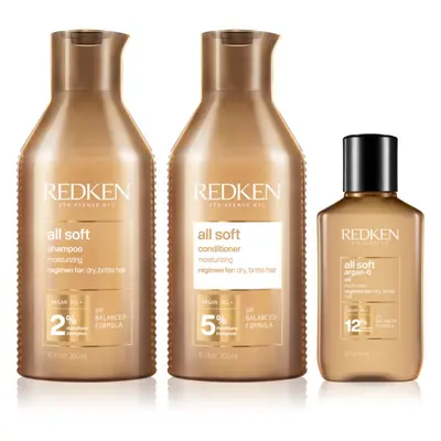 Redken All Soft takarékos kiszerelés (a táplálásért és hidratálásért)