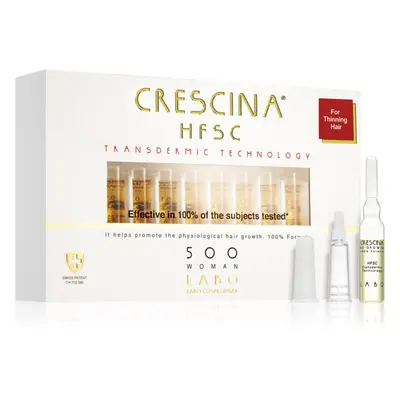 Crescina Transdermic 500 Re-Growth hajnövekedést serkentő ápolás hölgyeknek 20x3,5 ml