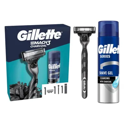 Gillette Mach3 Charcoal ajándékszett (uraknak)