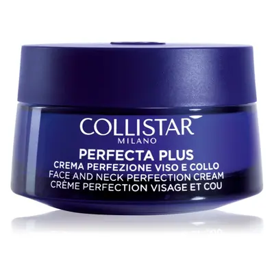 Collistar Perfecta Plus Face and Neck Perfection Cream megújító krém az arcra és a nyakra 50 ml