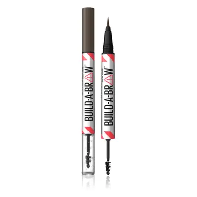 Maybelline Build-A-Brow Kétoldalú szemöldök ceruza a formáért és a fixálásért árnyalat 262 Black