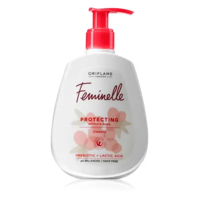 Oriflame Feminelle Protecting gél az intim higiéniára Cranberry 300 ml