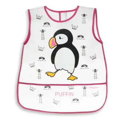 BabyOno Be Active Creative Baby előke Puffin 36 m+ 38x45 cm