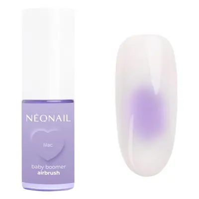 NEONAIL Baby Boomer Airbrush színes púder körmökre árnyalat Lilac 5 g