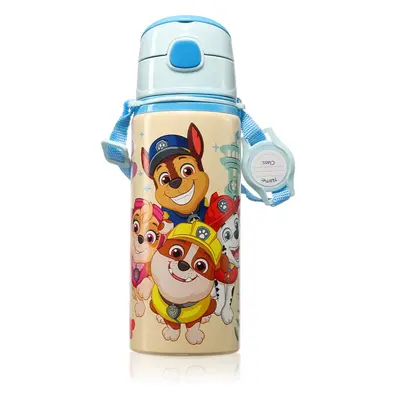 Nickelodeon Paw Patrol Aluminium Water Bottle With Strap kulacs gyermekeknek 600 ml