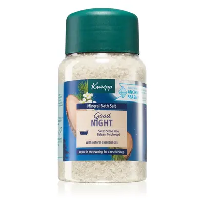 Kneipp Good Night fürdősó Swiss Stone Pine & Balsam Torchwood 500 g