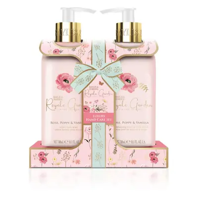 Baylis & Harding Royale Garden Rose, Poppy & Vanilla ajándékszett kézre