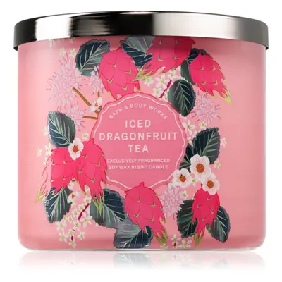 Bath & Body Works Iced Dragonfruit Tea illatgyertya 411 g