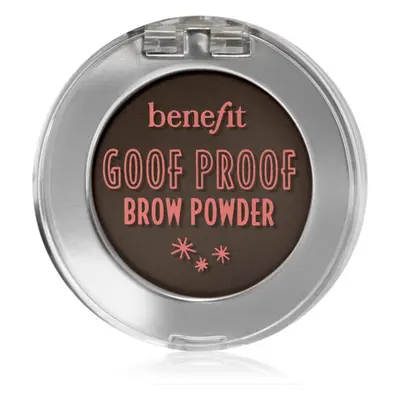 Benefit Goof Proof Brow Powder púder szemöldökre árnyalat 4,5 Neutral Deep Brown 1,9 g