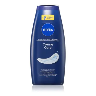 NIVEA Creme Care krémes fürdőhab 750 ml