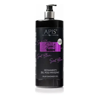 Apis Natural Cosmetics Sweet Bloom bársonyos tusoló gél 1000 ml