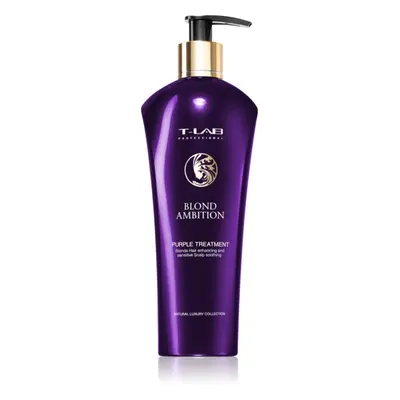 T-LAB Professional Blond Ambition lila kondicionáló a szőke és melírozott hajra 300 ml