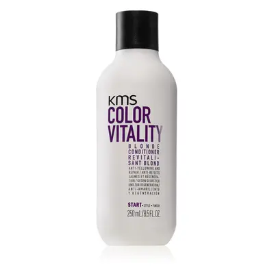 KMS Color Vitality Blonde Conditioner kondicionáló a szőke és melírozott hajra 250 ml