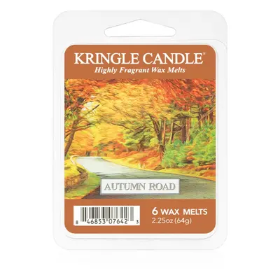 Kringle Candle Autumn Road illatos viasz aromalámpába 64 g