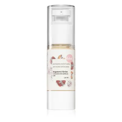 Kvitok Argan cream with pomegranate éjszakai krém érett bőrre 30 ml