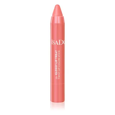 IsaDora Glossy Lip Treat Twist Up Color hidratáló rúzs árnyalat 09 Beach Peach 3,3 g