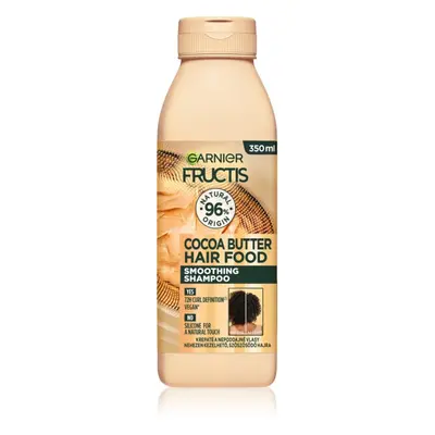 Garnier Fructis Cocoa Butter Hair Food kisimító sampon hajra a rakoncátlan hajra 350 ml