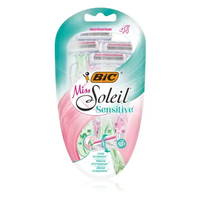 BIC Miss Soleil Sensitive eldobható borotvák hölgyeknek 3 db