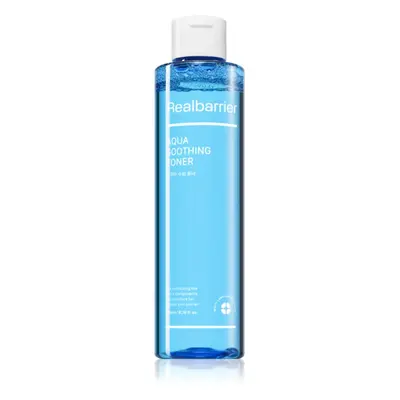 Real Barrier Aqua Soothing hidratáló tonik az arcbőr megnyugtatására 200 ml