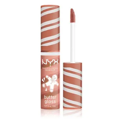 NYX Professional Makeup Holiday Butter Gloss ajakfény árnyalat 03 Sugar Cookie Swirl 8 ml