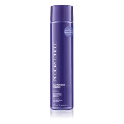 Paul Mitchell Platinum Plus Shampoo sampon szőke és ősz hajra 300 ml