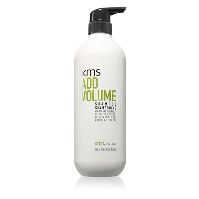 KMS Add Volume Shampoo sampon a dús hajért a haj megerősítésére 750 ml