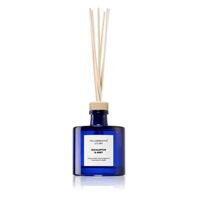 Vila Hermanos Apothecary Cobalt Blue Eucalyptus & Mint Aroma diffúzor töltettel 100 ml