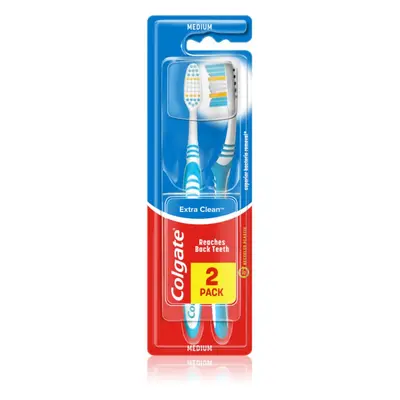 Colgate Extra Clean Medium medium fogkefék 2 db