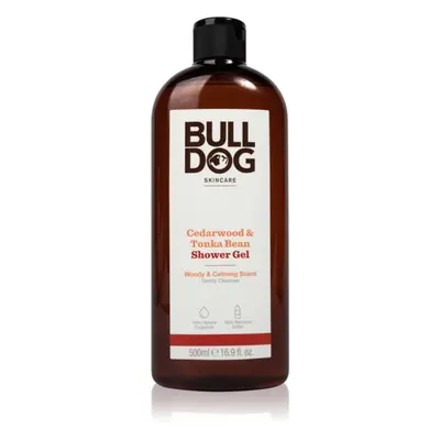 Bulldog Cedarwood and Tonka Bean fürdőgél férfiaknak 500 ml