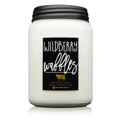 Milkhouse Candle Co. Farmhouse Wildberry Waffles illatgyertya Mason Jar 737 g