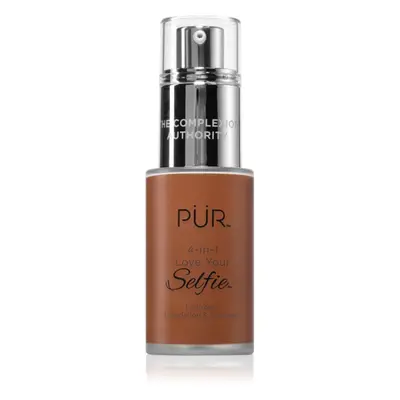 PÜR Cosmetics 4-in-1 Love Your Selfie alapozó és korrektor 2 az 1-ben árnyalat DN5 30 ml