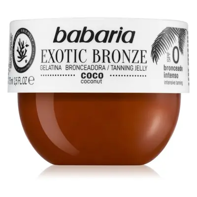 Babaria Tanning Jelly Exotic Bronze test gél barnulást gyorsító 75 ml