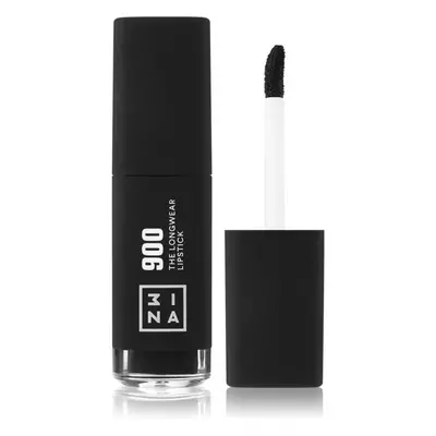 3INA The Longwear Lipstick hosszantartó folyékony rúzs árnyalat 900 - Black 6 ml